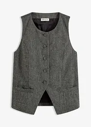 Vest i tweedlook, bonprix
