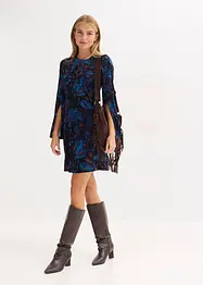 Minikjole i lett fløyel, bonprix