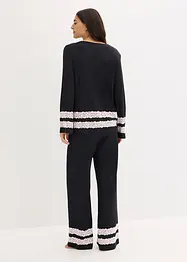 Pyjamas i myk viskosemiks, bonprix