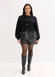 Cardigan med dekorative knapper, bonprix