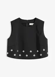 Bluse i bomullsmiks, bonprix