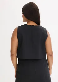 Bluse i bomullsmiks, bonprix