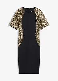 Minikjole med paljetter, bonprix