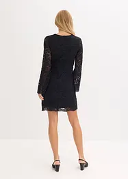 Blondekjole med trompetermer, bonprix