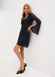 Blondekjole med trompetermer, bonprix