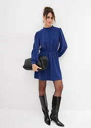 Glitterkjole i formstabilt interlockmateriale, bonprix