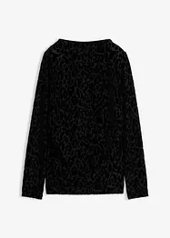 Langermet jerseytopp, bonprix