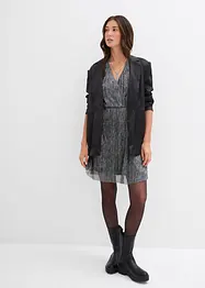 Kort glitterkjole, bonprix