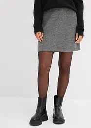 Kort, strikket skjørt, bonprix