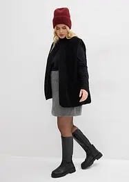 Kort, strikket skjørt, bonprix