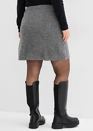 Kort, strikket skjørt, bonprix