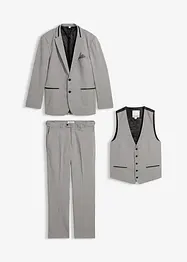 Dress med vest (3-delt sett), Regular Fit, bonprix