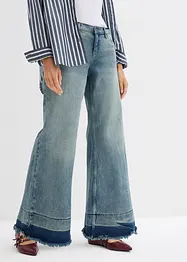 Wide leg-jeans, Mid Waist, bonprix