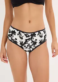 Menstruse i mikrofiber med høy midje og middels høy absorberingsevne (3-pack), bonprix