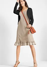 Kort cardigan med viskose, bonprix