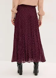 Chiffonskjørt i chrash look, bonprix