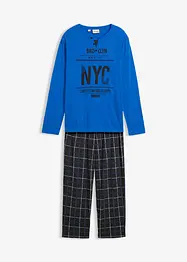 Pyjamas i 100% bomull, bonprix