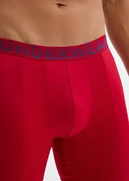 Lang boksershorts i ettersittende modell (2-pack), bonprix