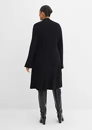 Strikket kjole i viskosemiks og A-fasong, bonprix