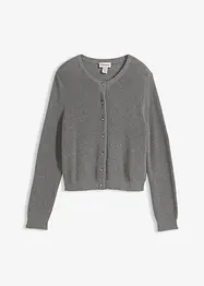 Cardigan med ull og fine knapper, bonprix