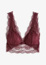 Bralette i tynt blondemateriale, bonprix