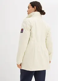 Lang softshelljakke med stretch, vannavvisende, bonprix