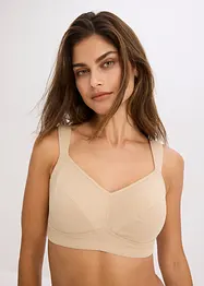 BH uten spiler med økologisk bomull (2-pack), bonprix