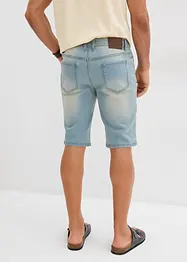 Bermudashorts i denim med stretch og forsterket skritt, Regular Fit, bonprix