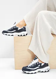 Chunky sneakers i skinn fra Skechers, Skechers