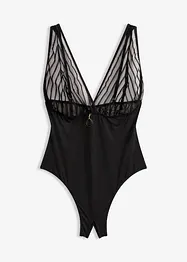 Stringbody med fransk åpning, bonprix