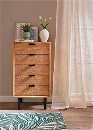 Gardin med struktur, i flere størrelser (1-pack), bonprix