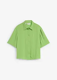 Boxy bluse i lett kreppet materiale, bonprix