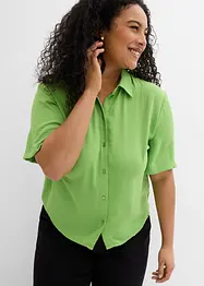 Boxy bluse i lett kreppet materiale, bonprix