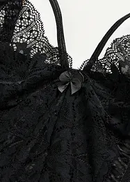 Korsett med strømpeholdere og stringtruse (2-delt sett), bonprix