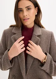 Kort kåpe i ullstil, bonprix