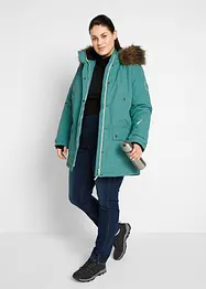 Outdoor-funksjonsjakke med hette, vanntett, bonprix