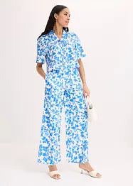 Kortermet bluse i myk viskosemiks, bonprix