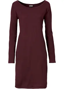 Strikkekjole i ledig snitt, bonprix