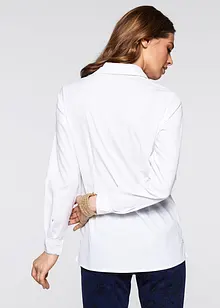 Lang stretchbluse, bonprix