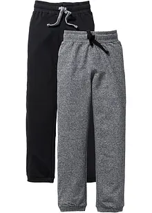 Joggebukse i 100% bomull (2-pack), bonprix