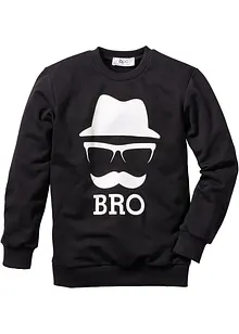 Sweatshirt med print, bonprix