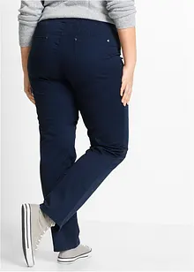 Straight-jeans, Mid Waist, ribbet linning, bonprix