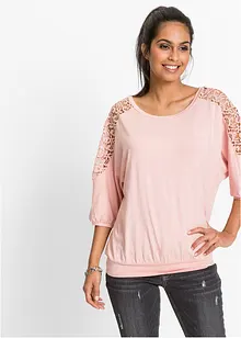 Oversize-topp, med blonde, bonprix