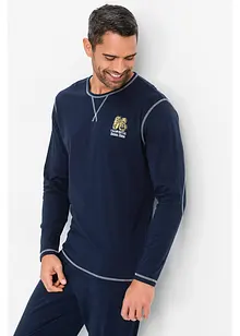 Pyjamas i 100% bomull, bonprix