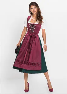 Dirndl med forkle (2-delt sett), bonprix