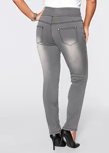 Straight-jeans Mid Waist, super stretch med komfortlinning, bonprix
