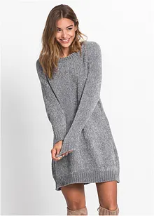 Oversized strikkekjole, bonprix