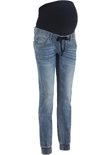 Mammajeans med Denimjogger-look, Straight Leg, bonprix