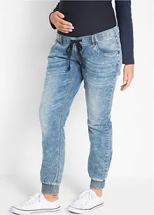 Mammajeans med Denimjogger-look, Straight Leg, bonprix