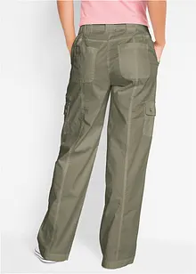 Cargo-jeans, Mid Waist, lang, bonprix